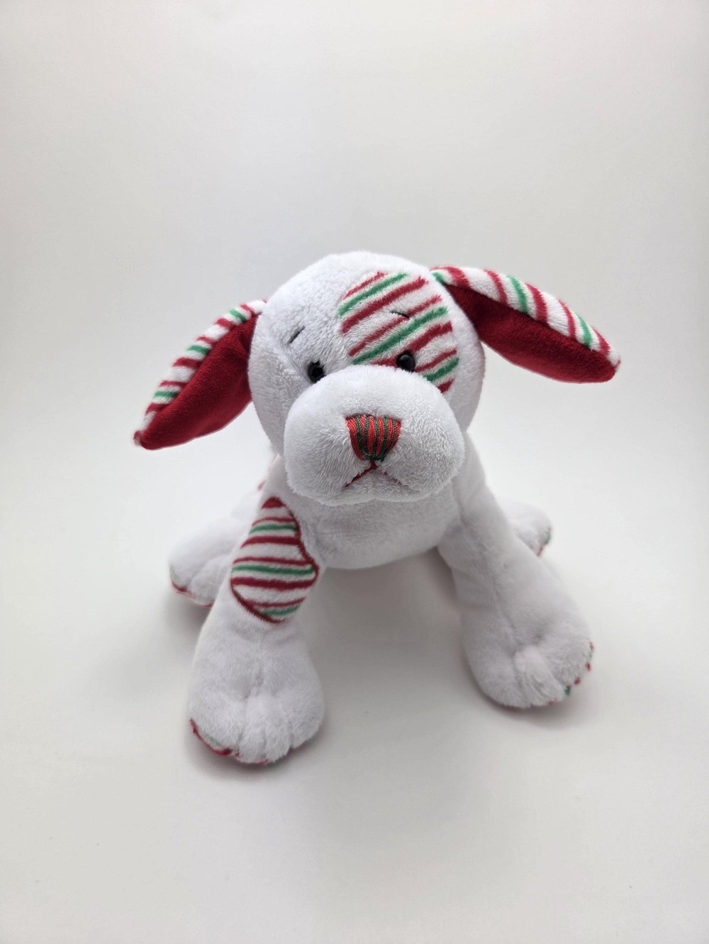 Adorable Vintage Webkinz "Peppermint Puppy" Plush without Code, Ganz Plush